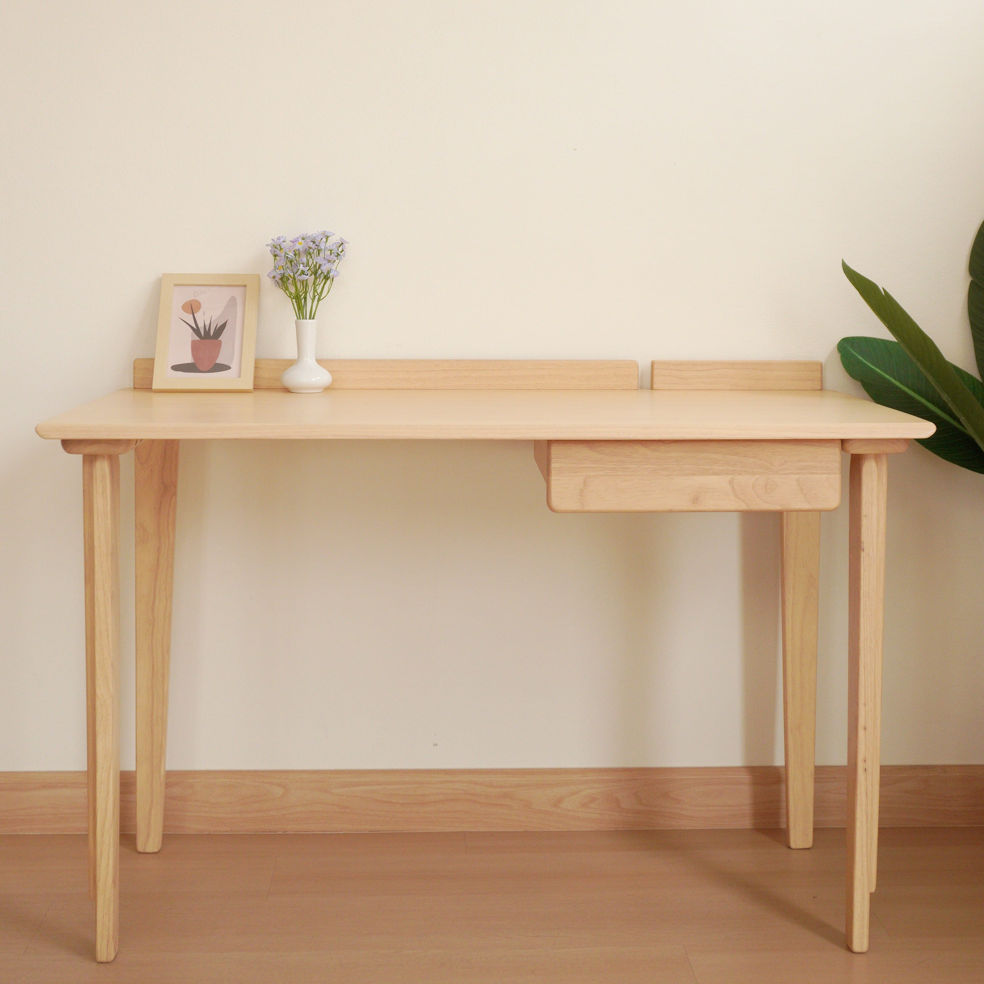โต๊ะทำงานไม้ยางพารา MAAI DESIGN รุ่น BENKYO TABLE สีบีช_8